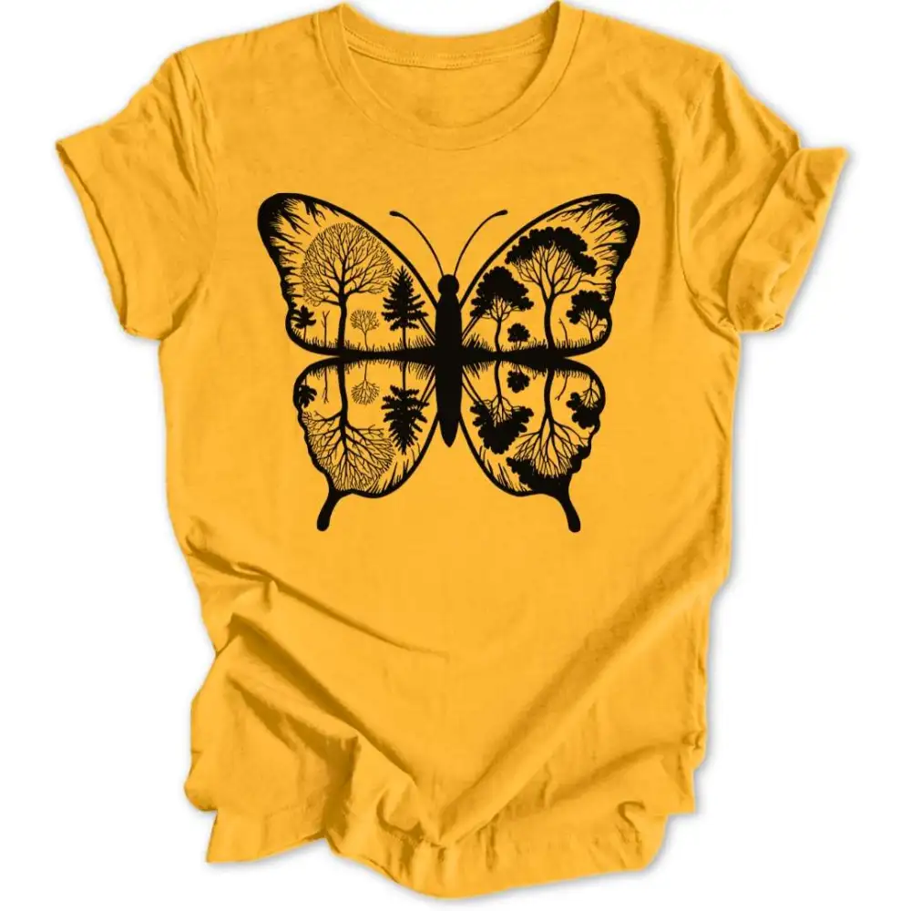Butterfly Mirror Unisex T-Shirt