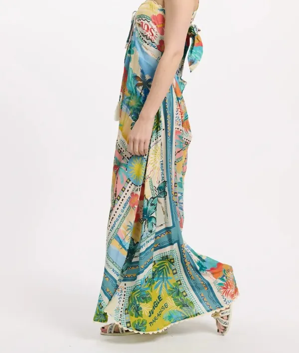 Sweetheart Neck Maxi Dress