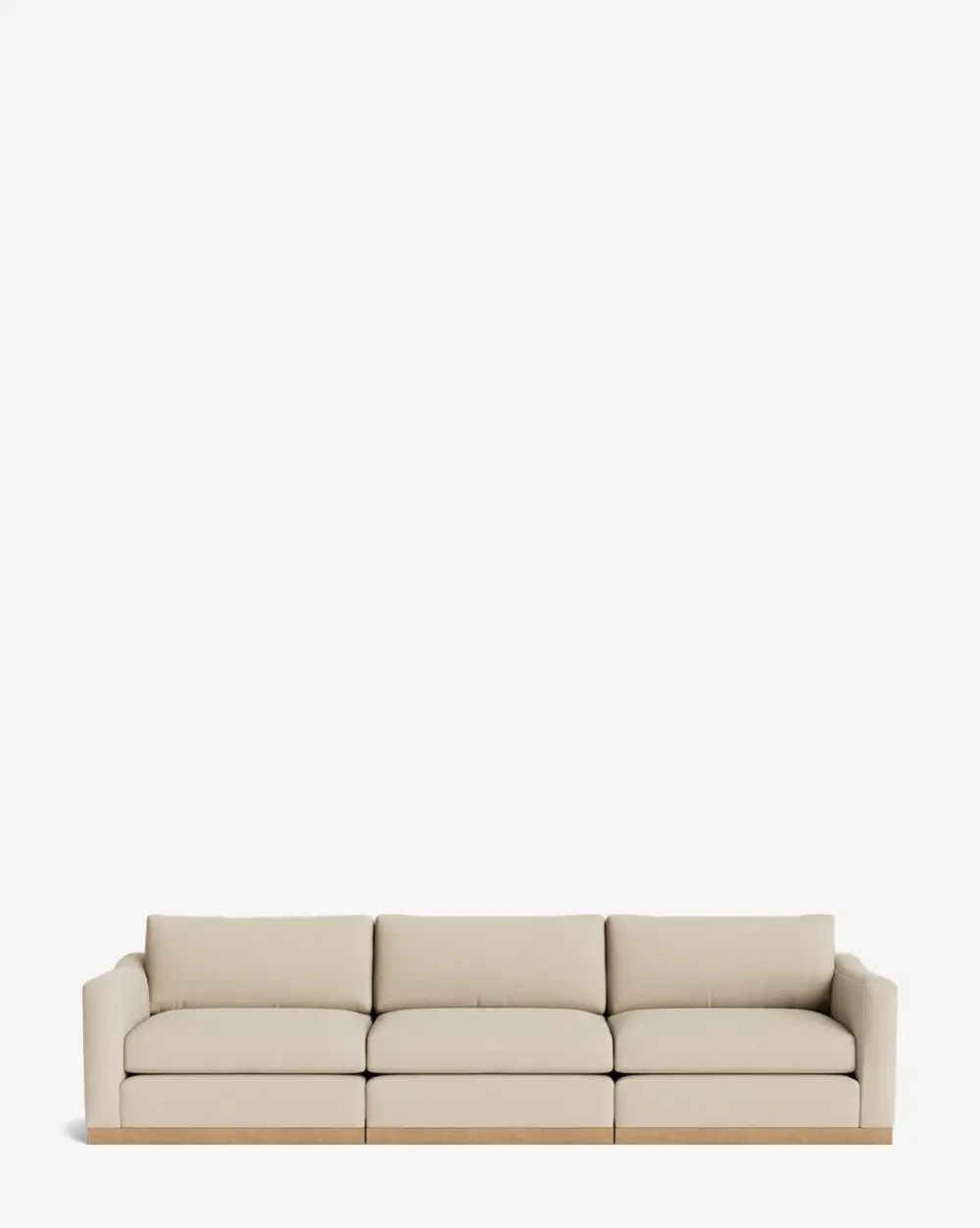 Modular Oak Sofa