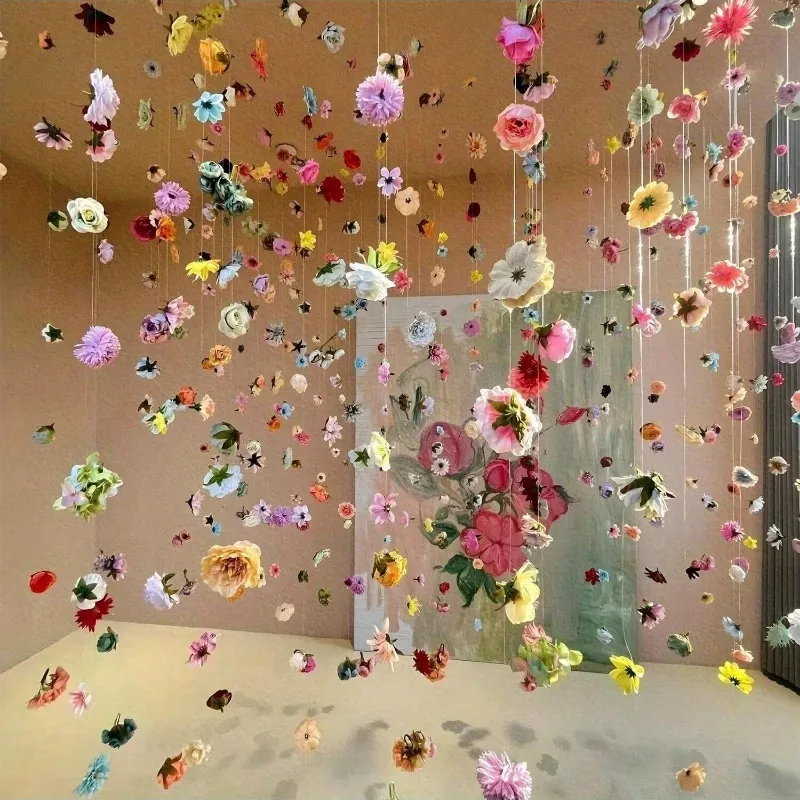 Suspended Floral Artificial Decor