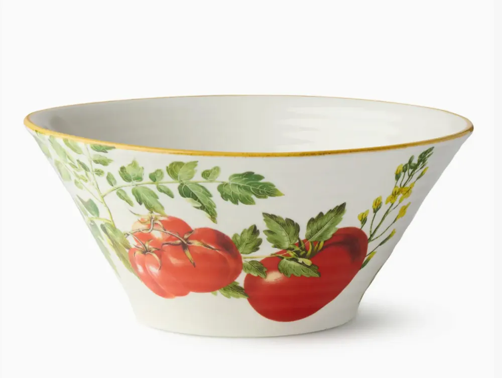 Deep Ceramic Serving Bowl