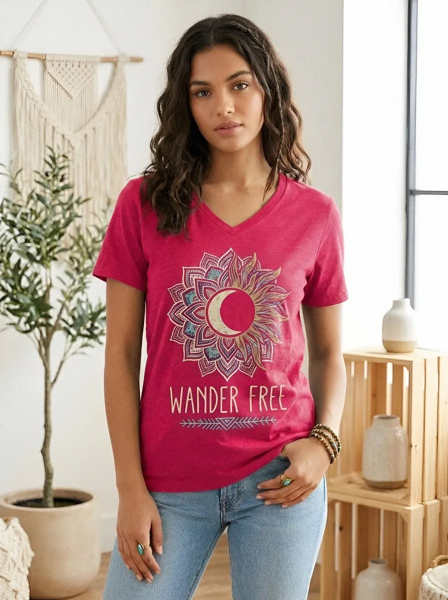 Boho Wander Free T-Shirt Classic