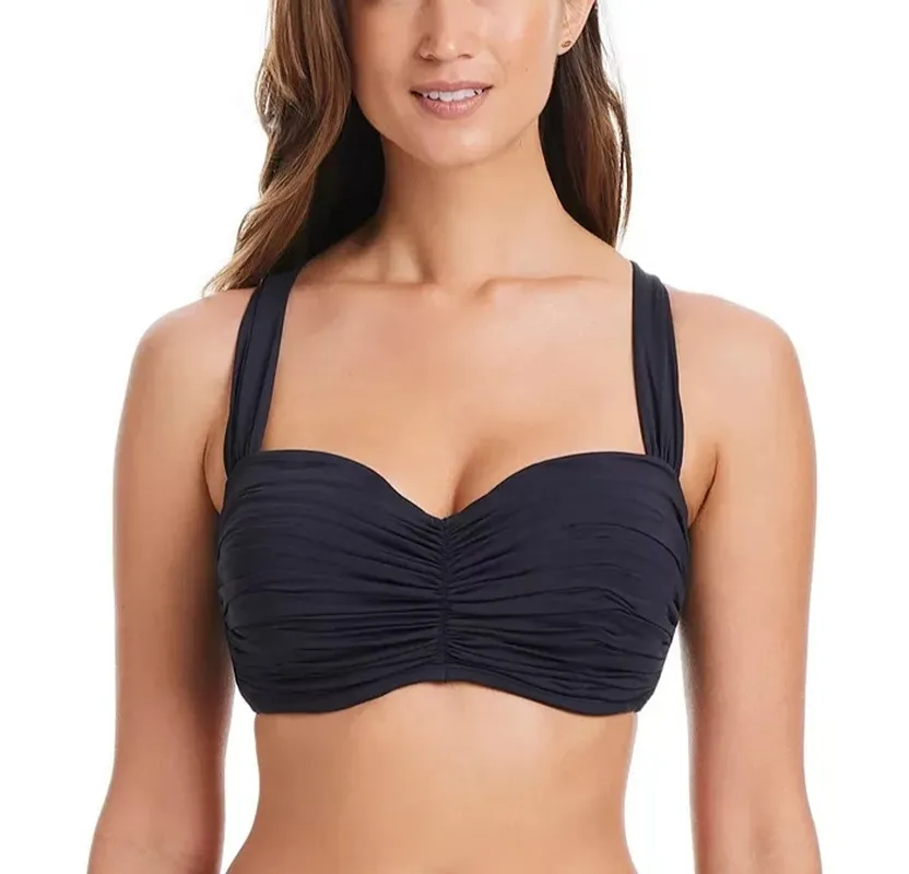 Nylon Sweetheart Underwire Bikini Top