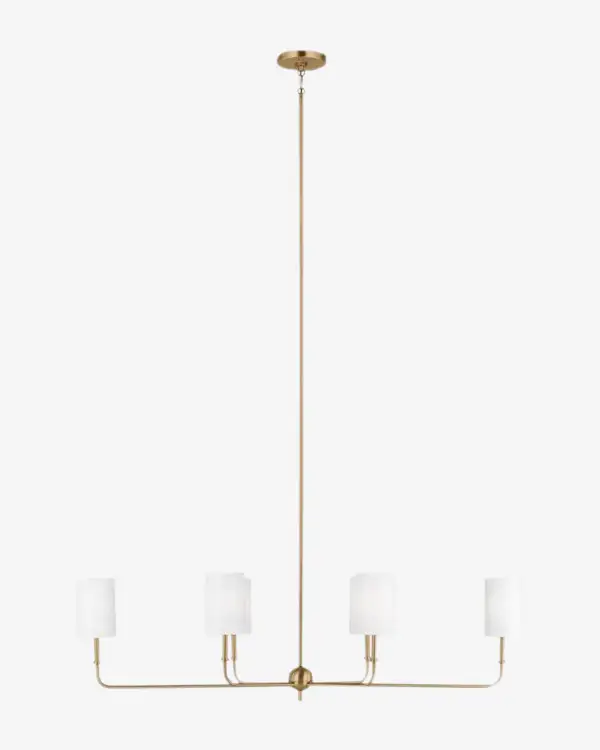 Linear-Form Geometric-Form Linear Chandelier