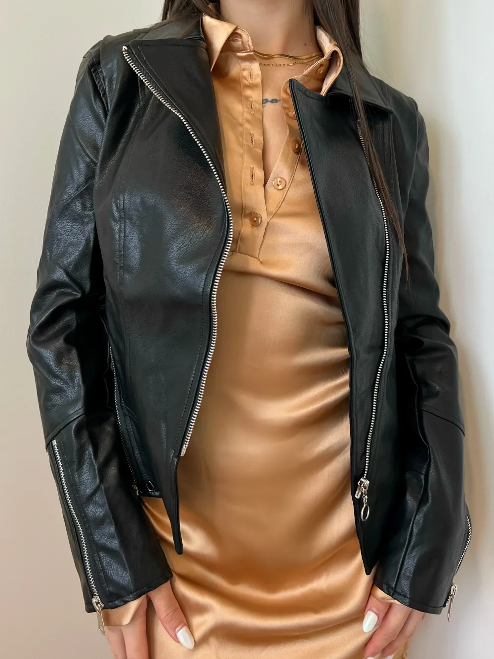 Classic Moto Leather Jacket