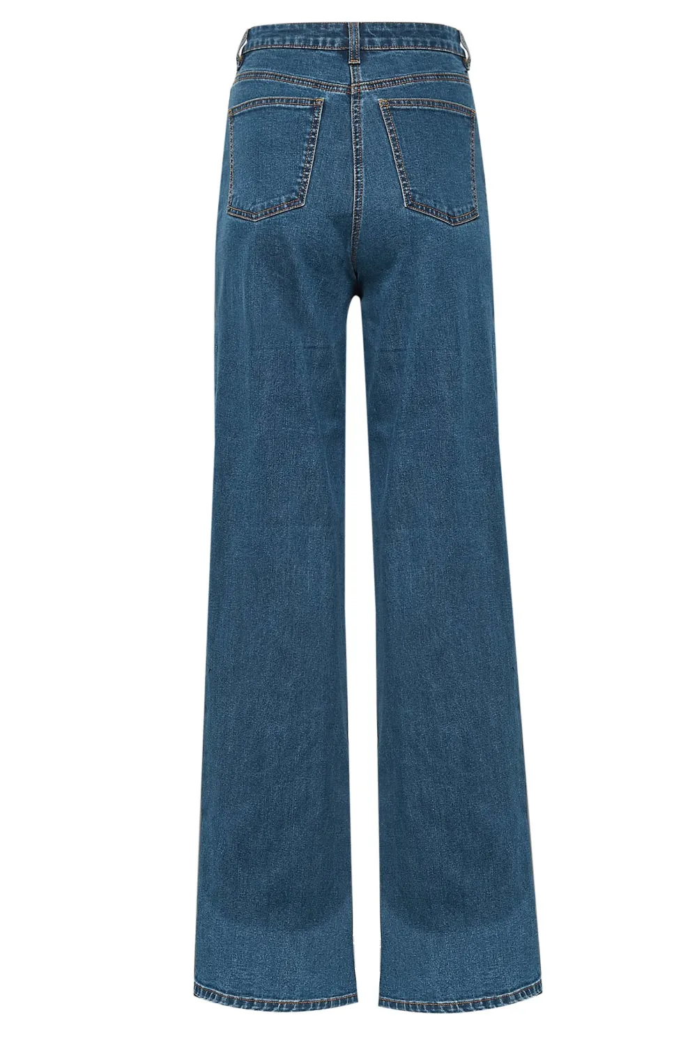Front Zipper Jeans with Pockets