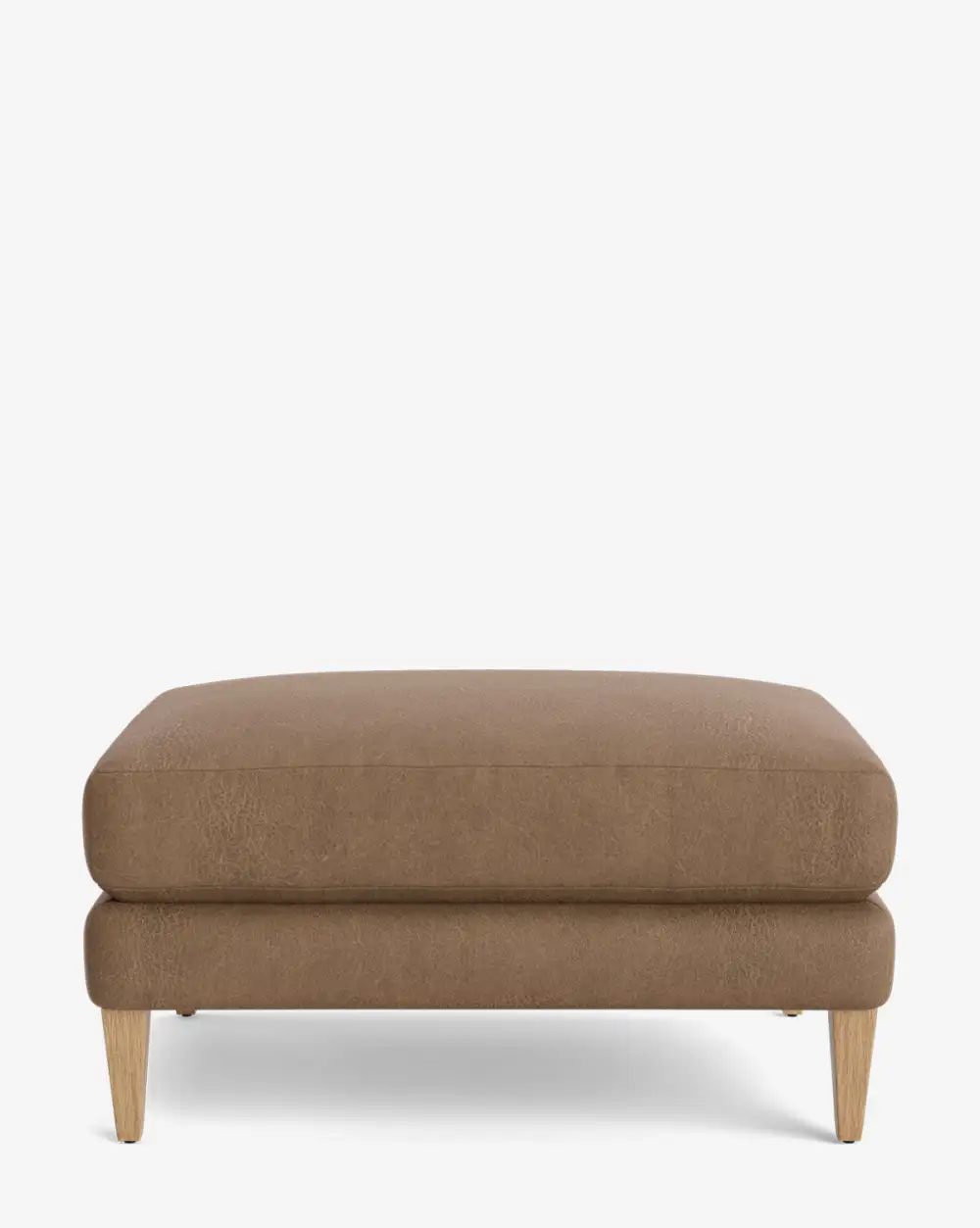 Modern Oak Ottoman