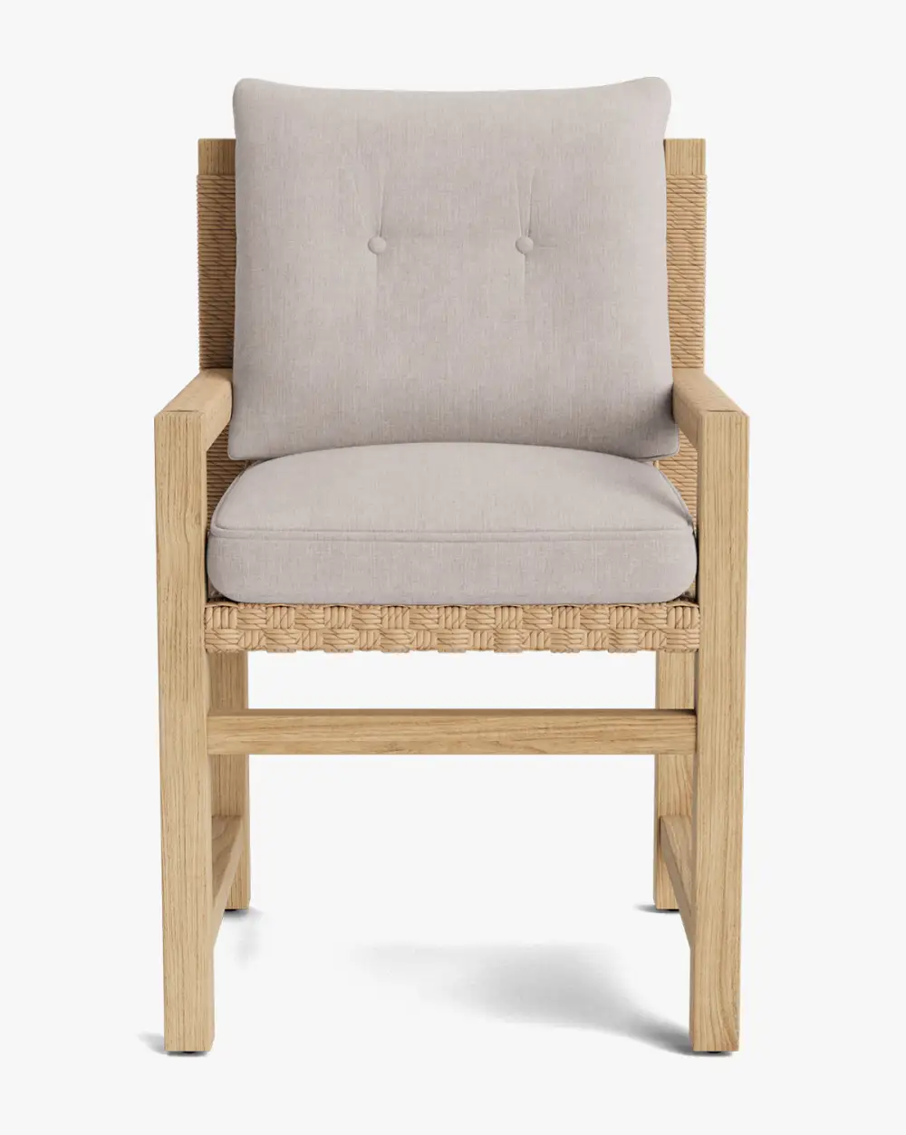 Traditional Teak Dining Chair