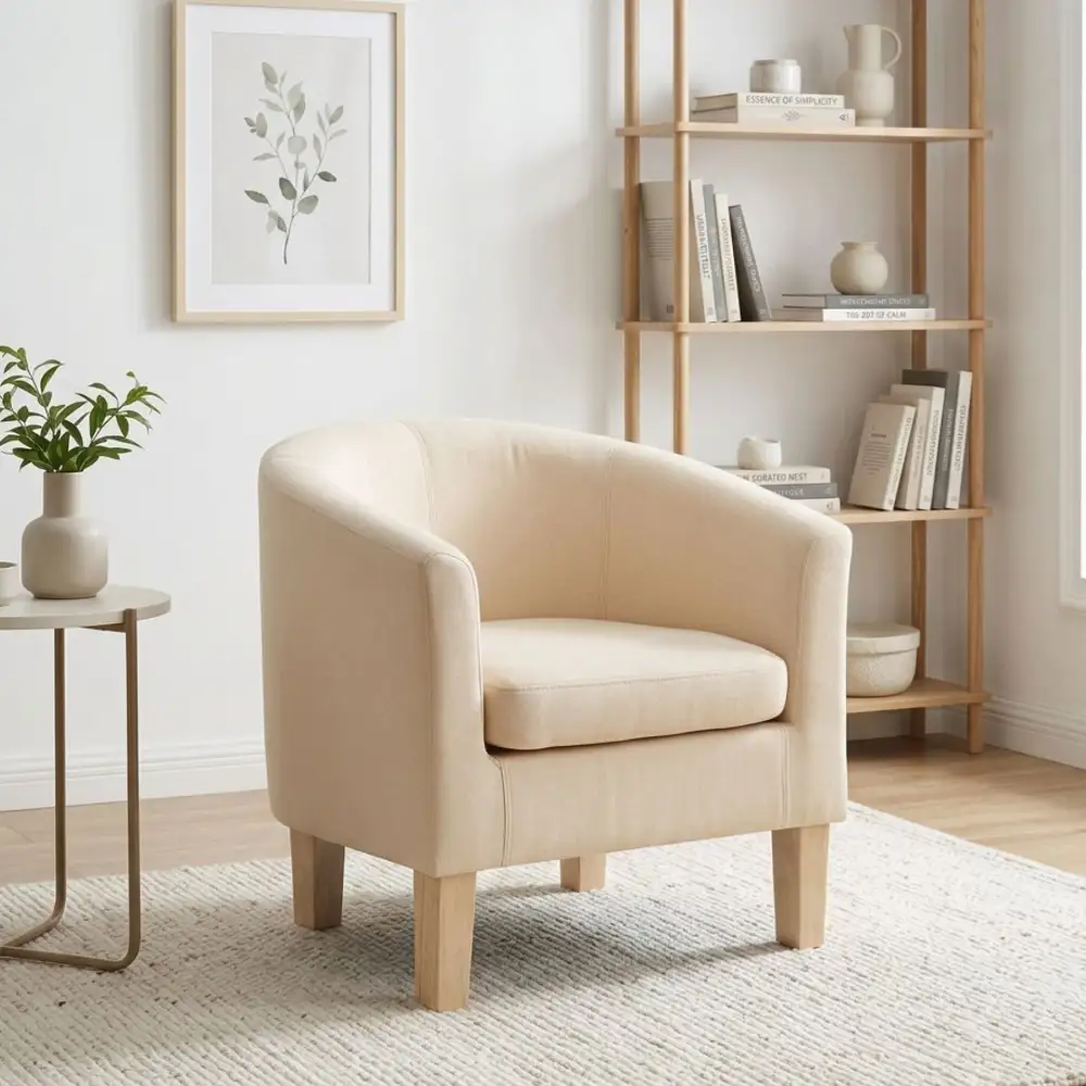Inviting Reading Tub Armchair