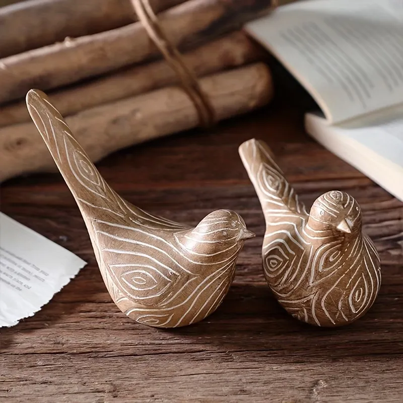 Rustic Bird Table Decor