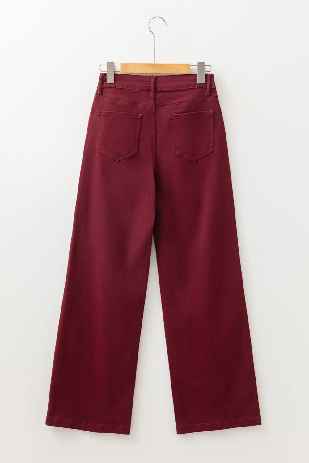 Pleated Breezy Denim Jeans