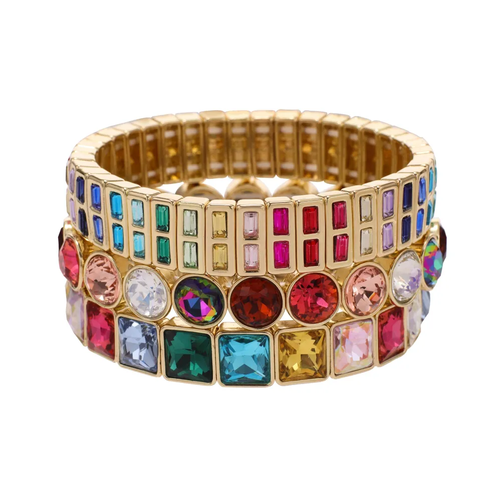 Rain Bow Stack Bracelet