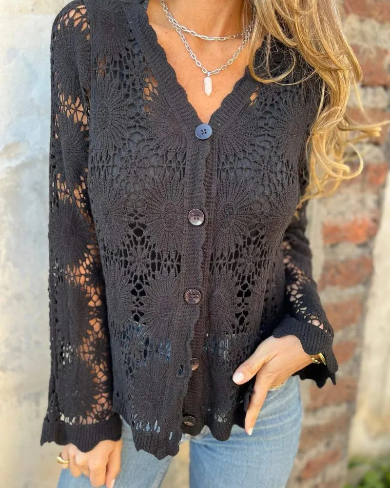 V Neck Everyday Cardigan