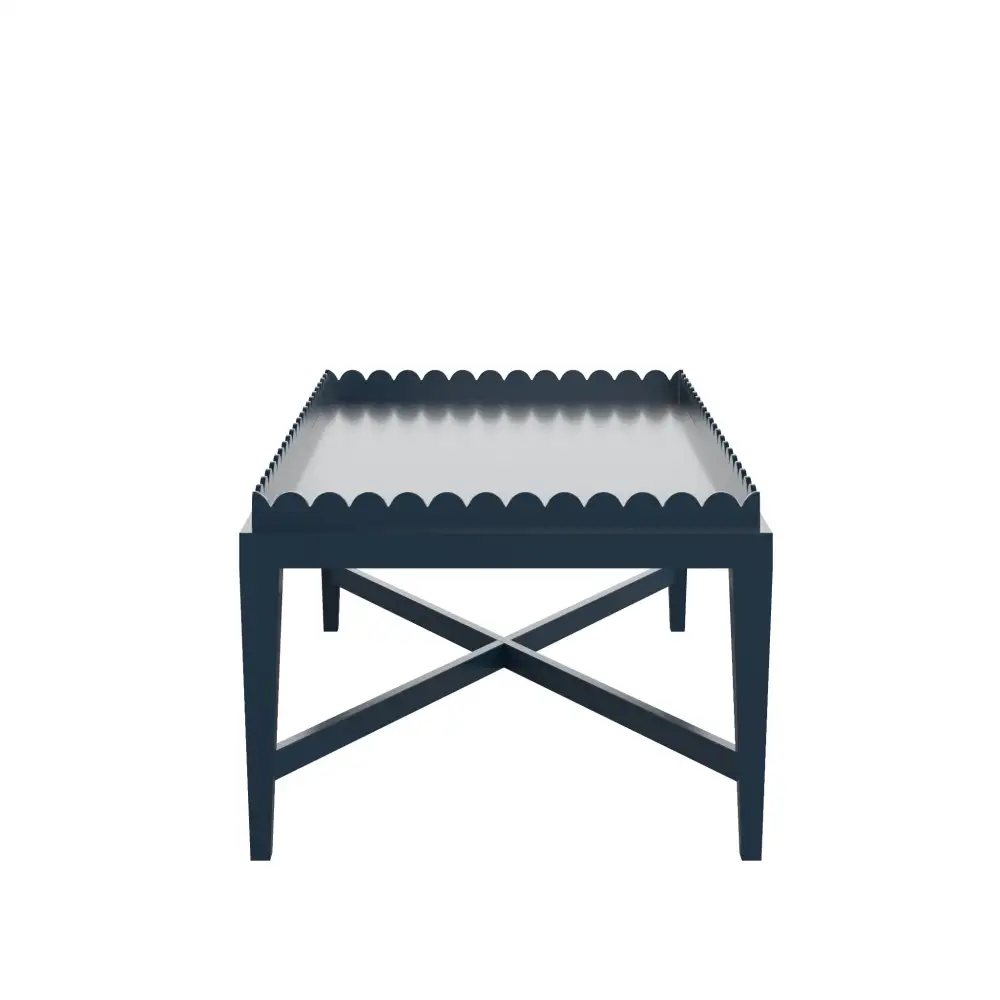 Scalloped Coffee Table