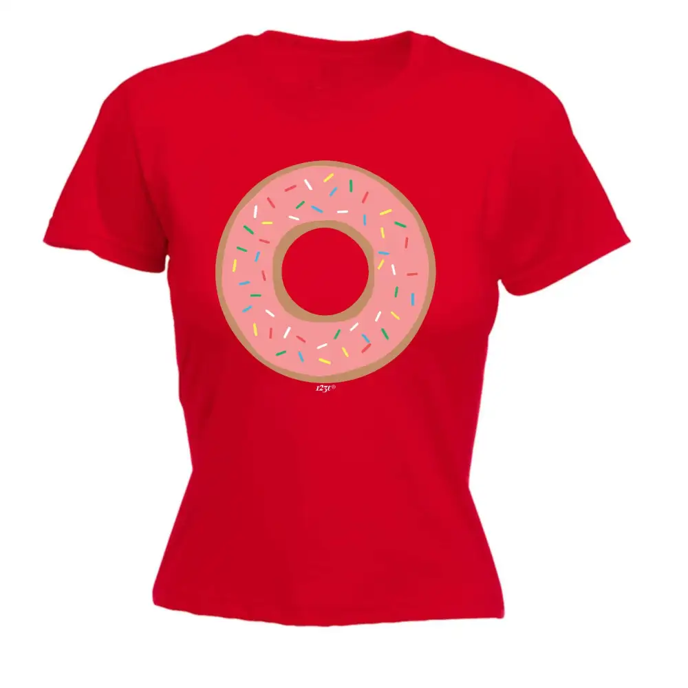 Donut Graphic Fitted Tee