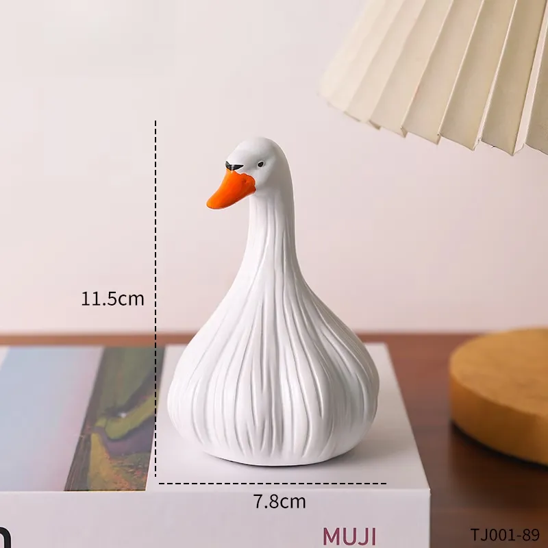 2Pcs Minimalist Duck Table Decor