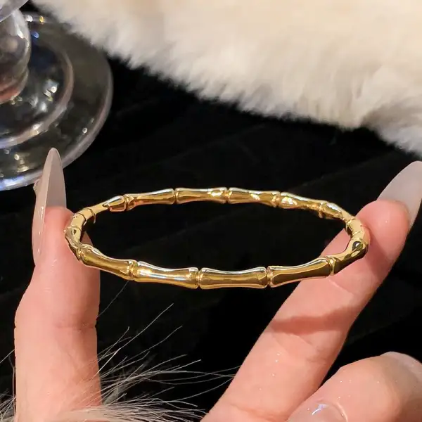 Faceted Chunky Link Bracelet