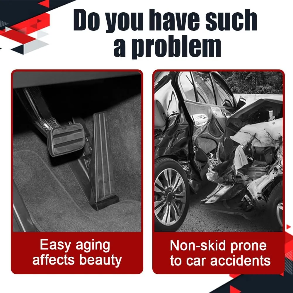 Non Slip Car Pedal Cover Set