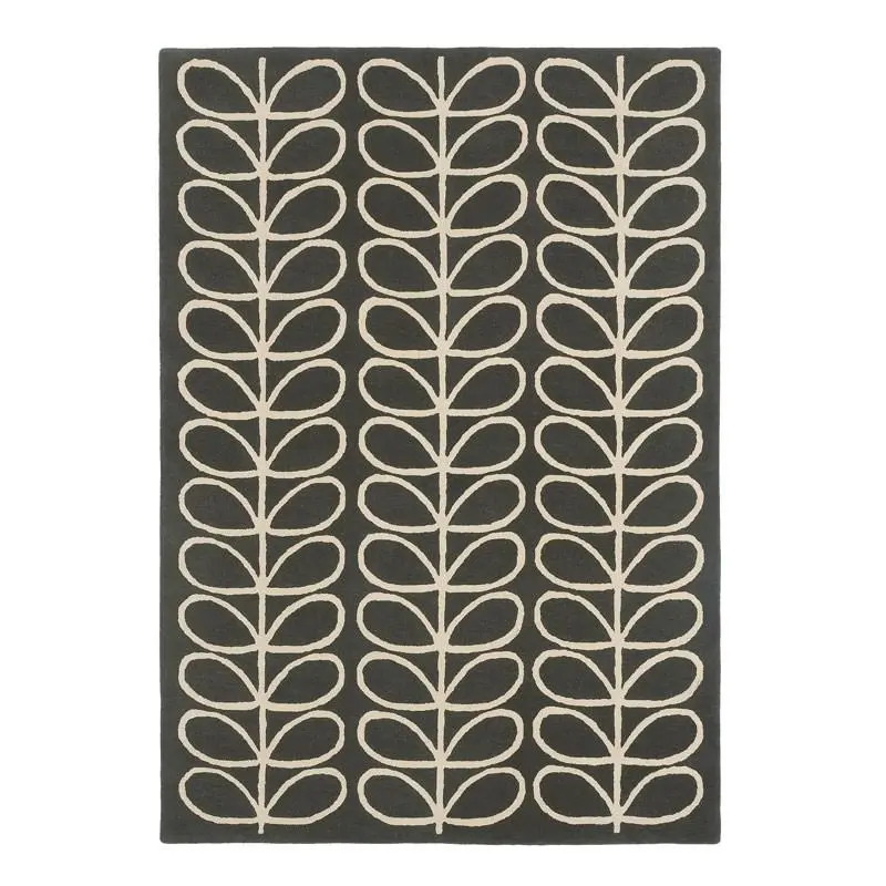 Wool Tufted Linear Relaxed Area Rug