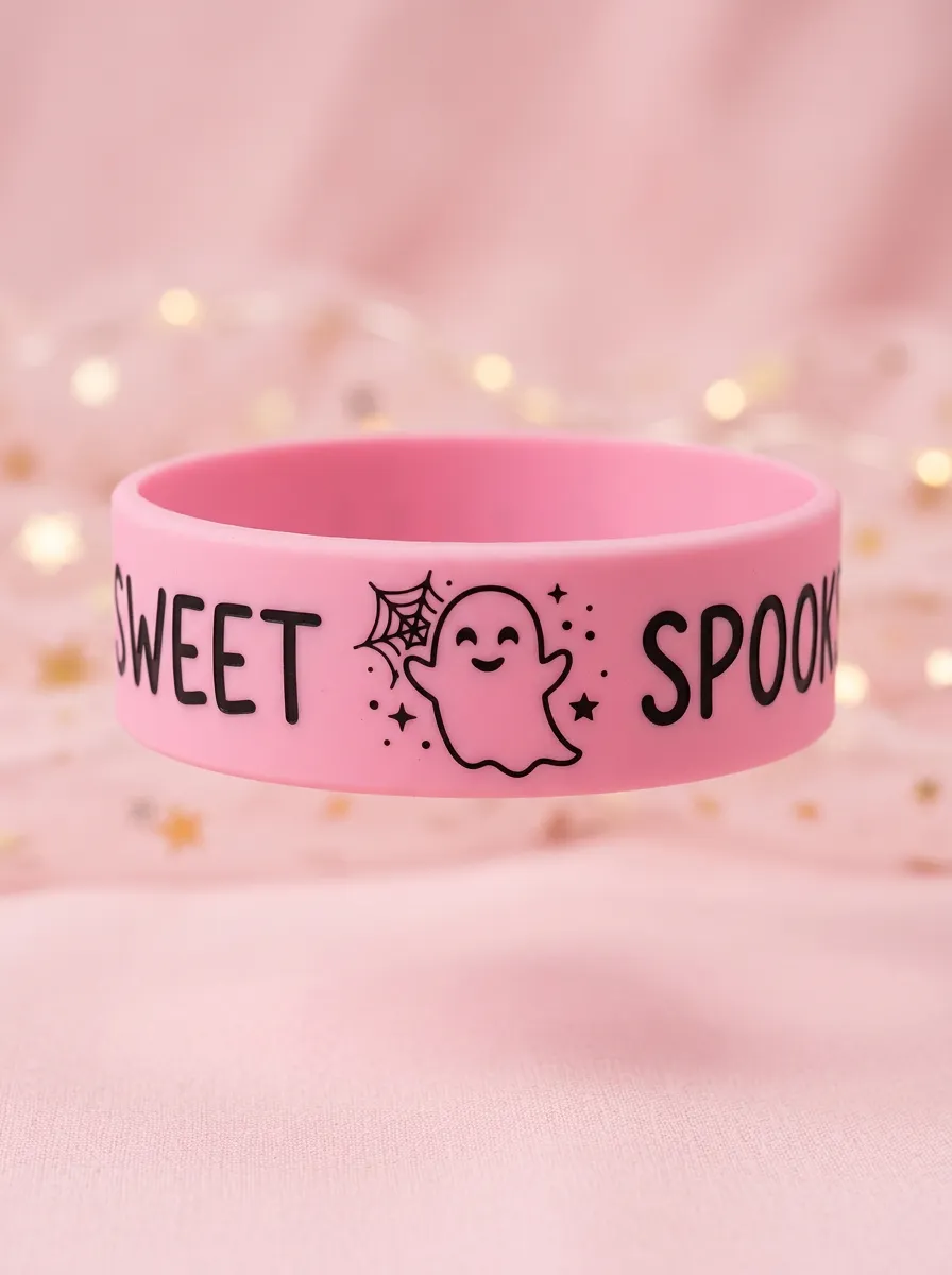 Witchy Halloween Graphic Wristband