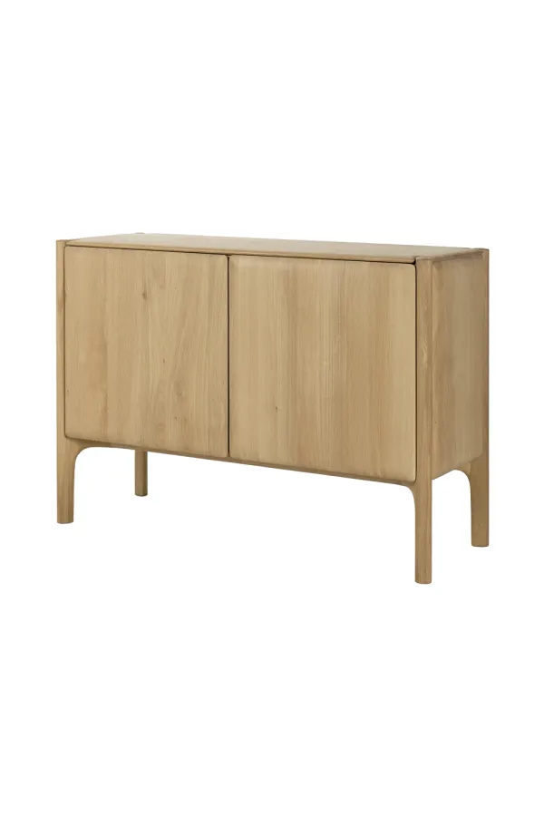 Fluted Oiled Oak Sideboard