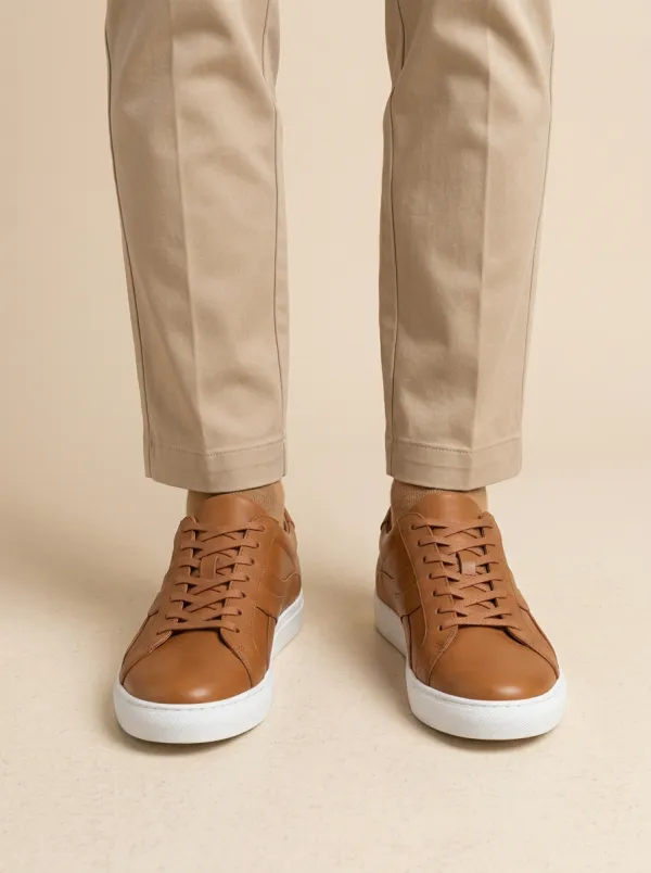 Men's Minimalist Leather Sole Casual Shoes