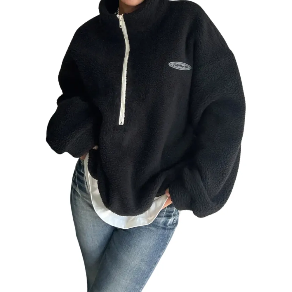 Half Zip Zip Neck Pullover