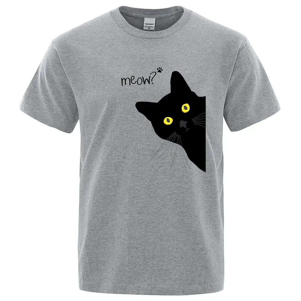 Laidback Cat Graphic T-Shirt
