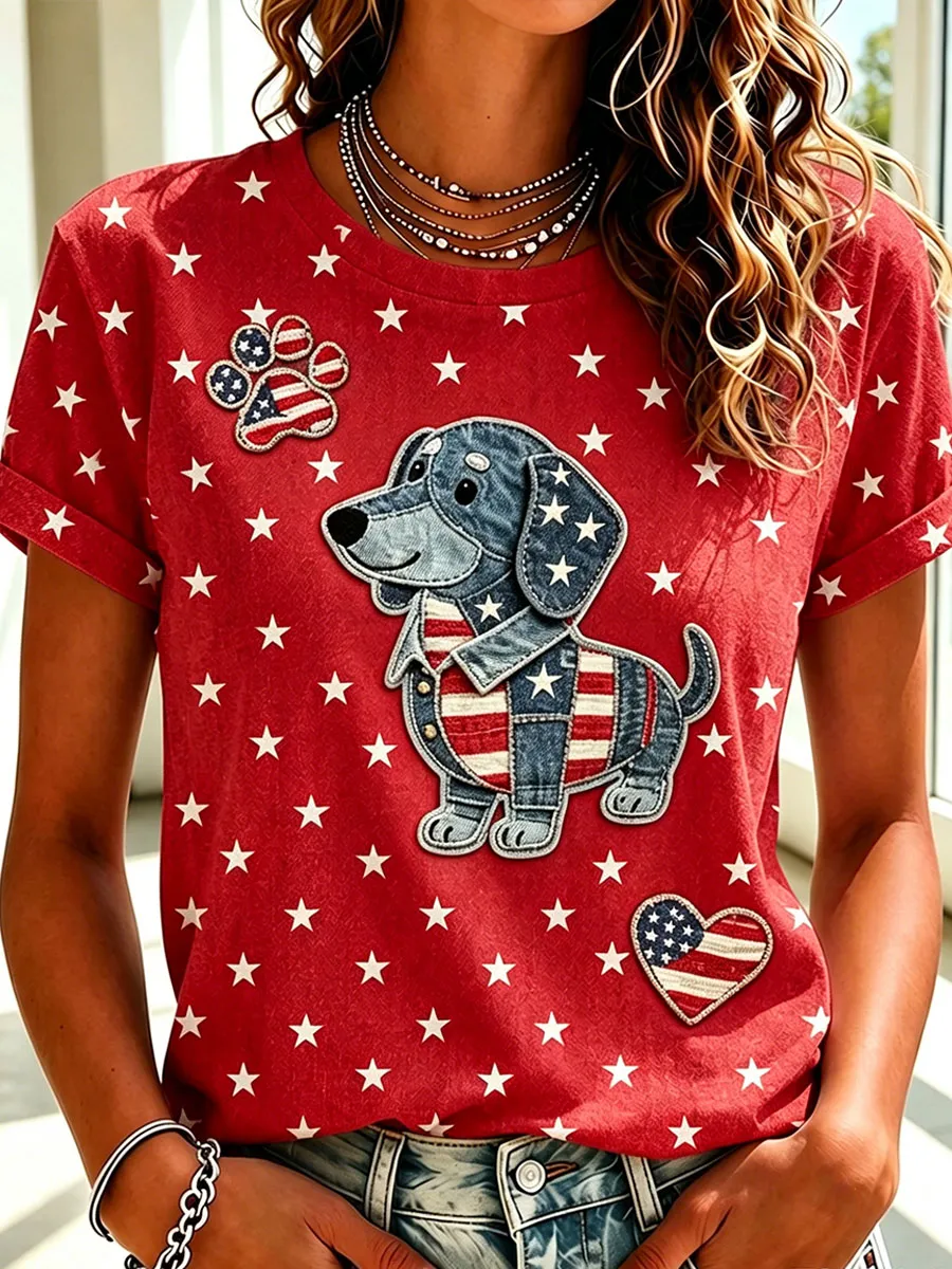 Women's American Dog T-Shirt