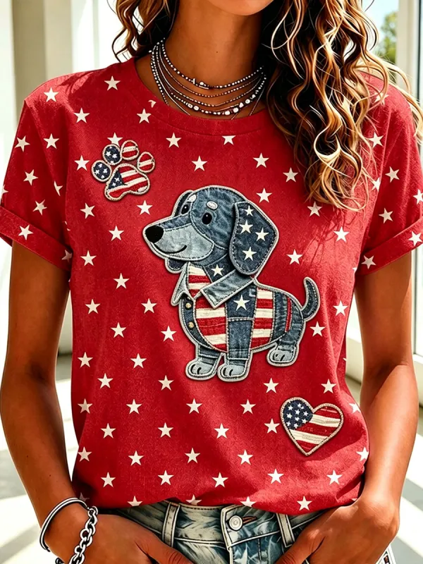 Women's American Dog T-Shirt