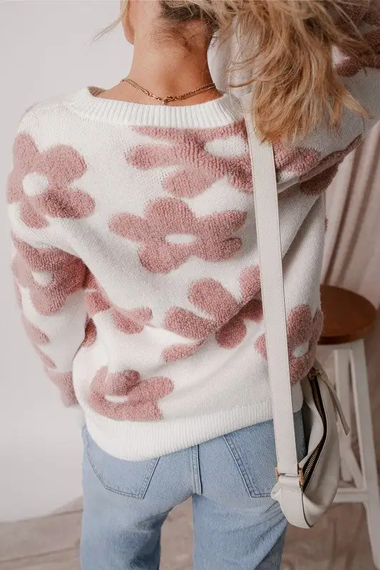 Retro Bloom Sweater Sweatshirt