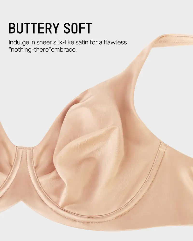 Full-Coverage Seamless Bra