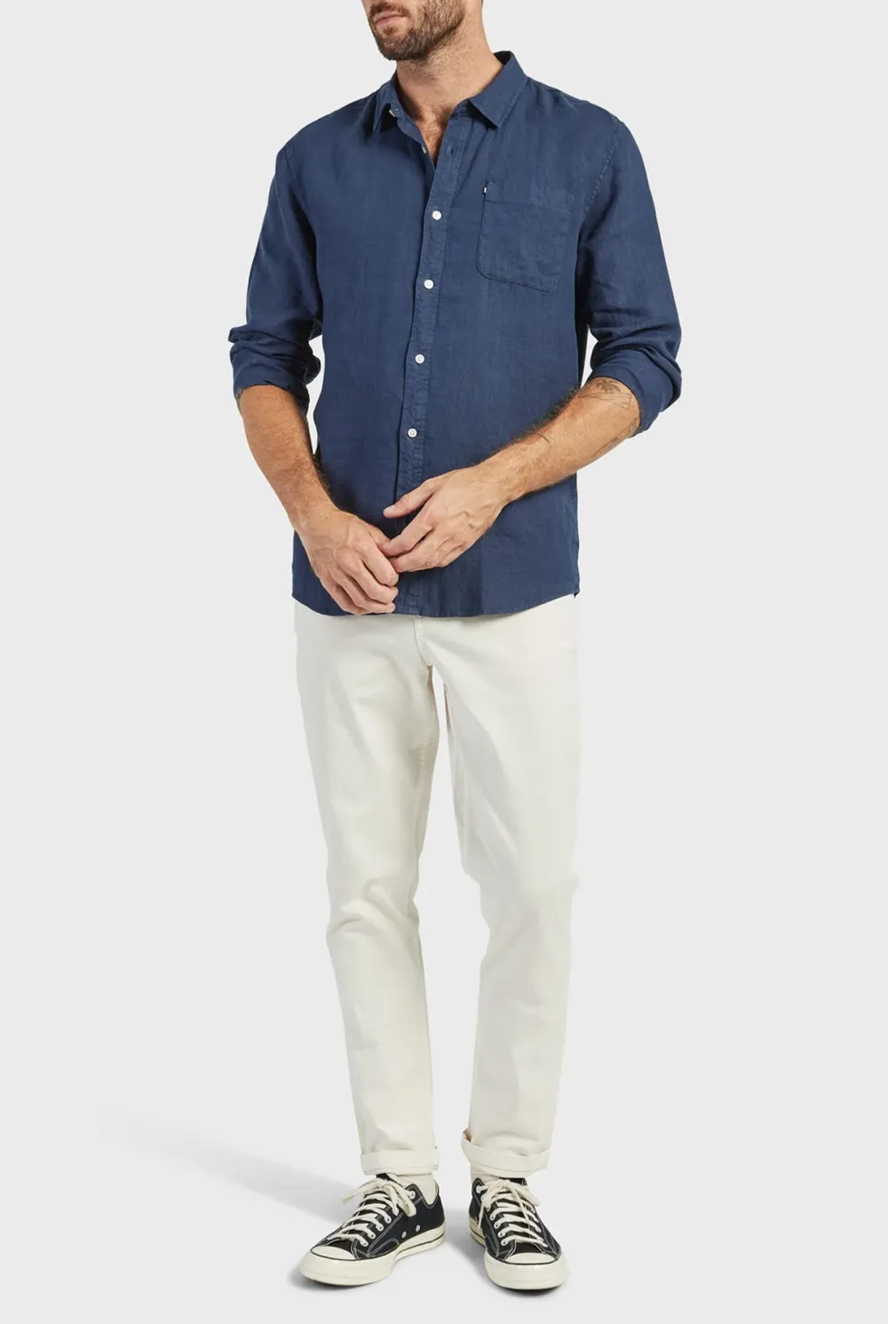 Classic Cotton Casual Button Down Shirt