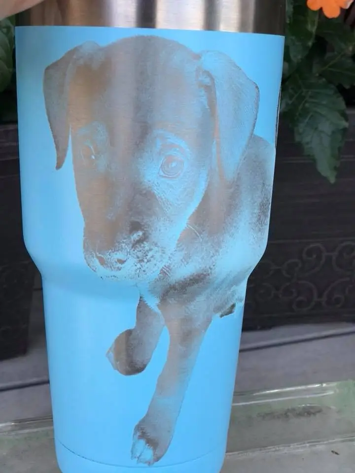 Photo Design Stainless Steel Tumbler
