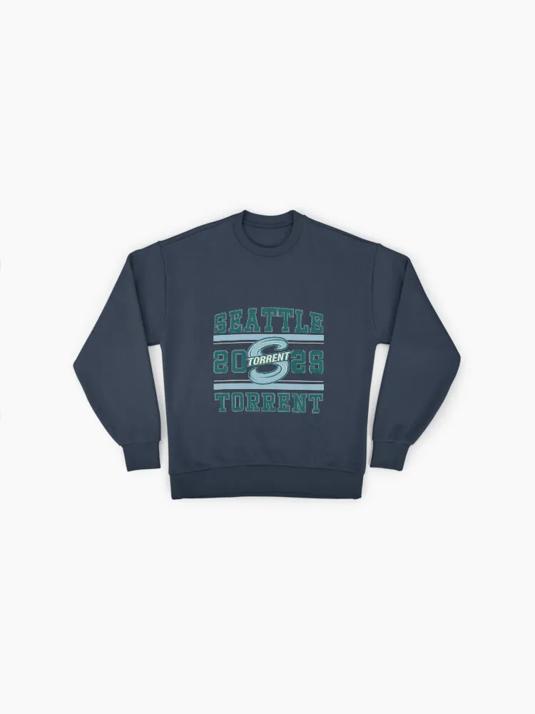 Retro Hockey Team Graphic Sweatshirt