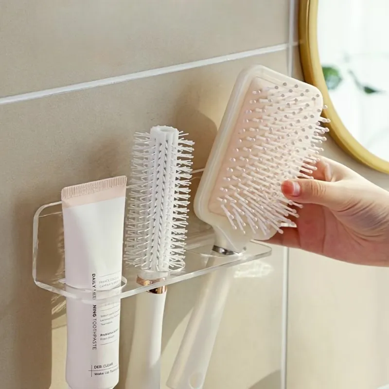 Bathroom Hair Tool Storage Rack