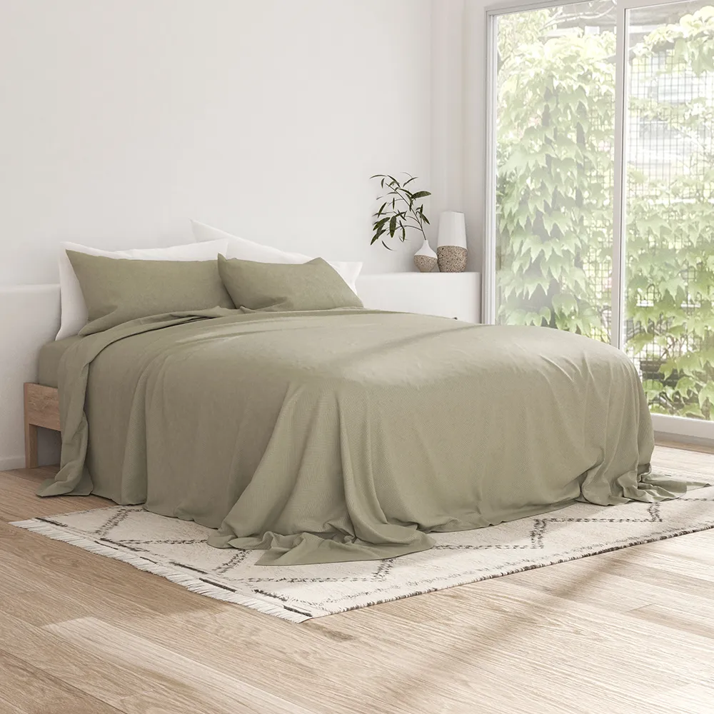 Chevron Embossed Sheet Set