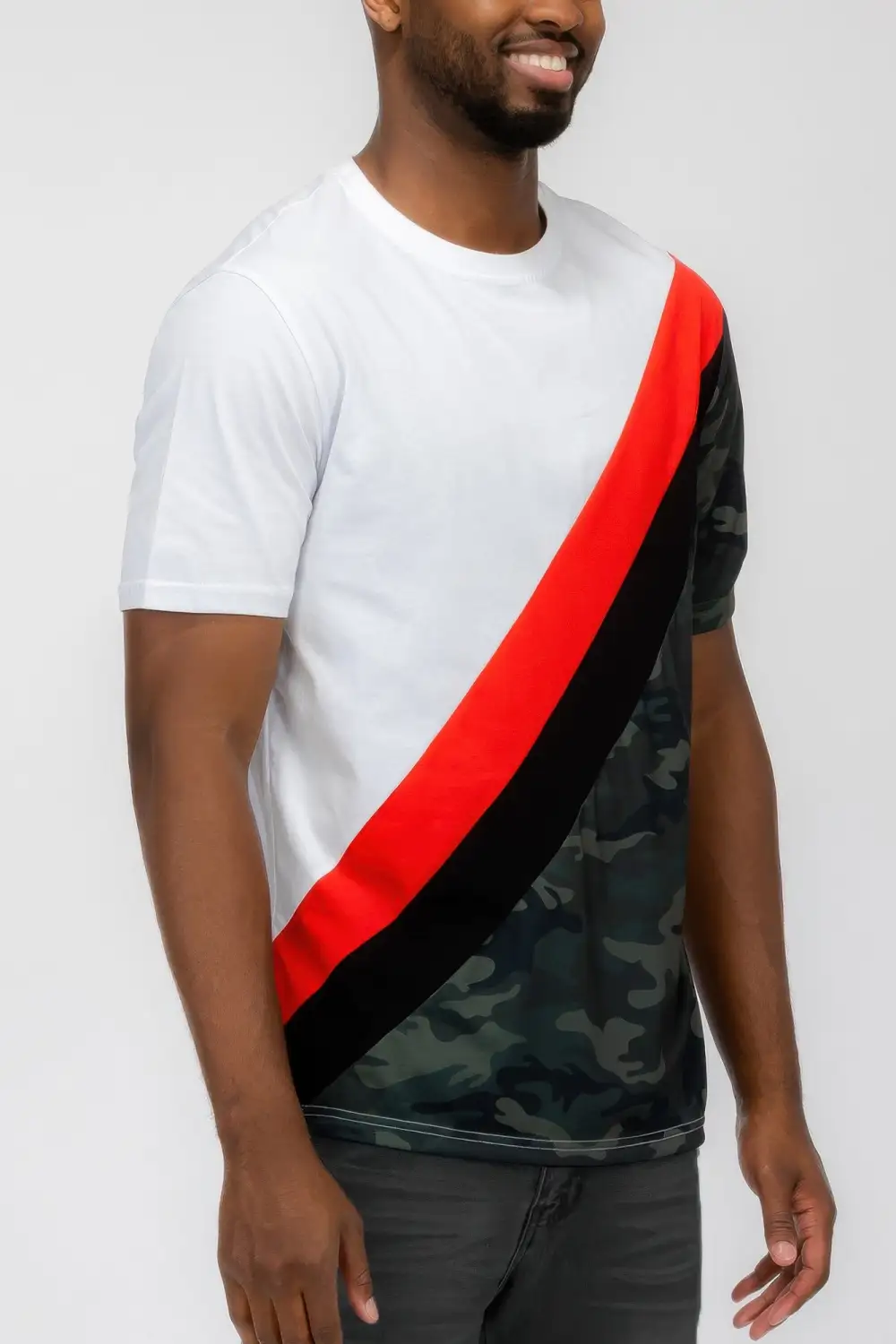 Slim Fit Single Stripe Track Pant Pants