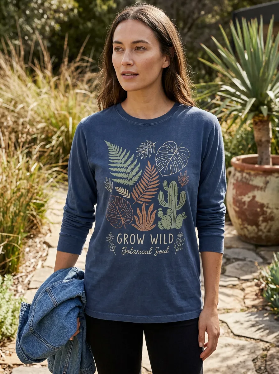 Nature Lover Grow T-Shirt Relaxed