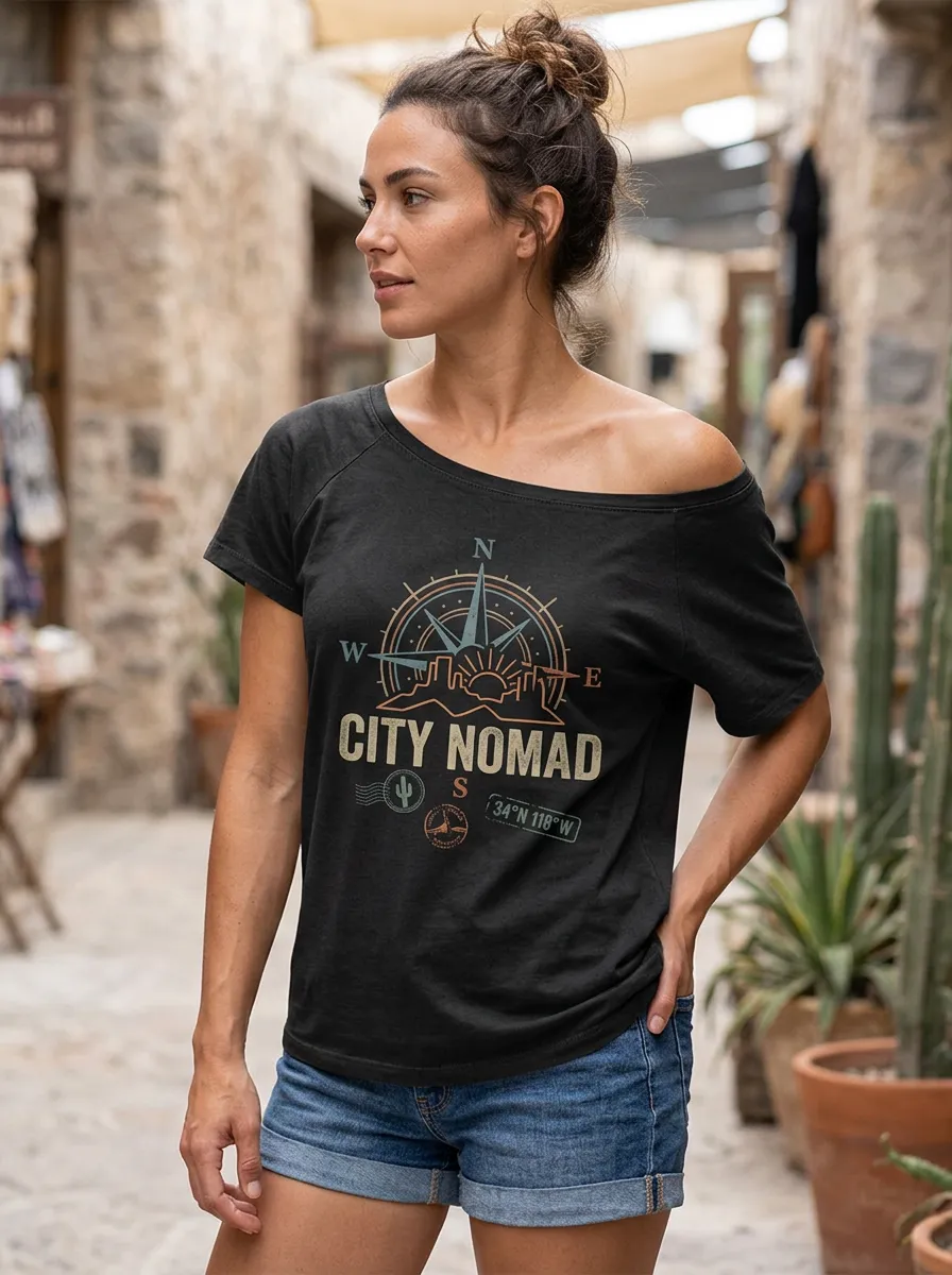 Lover Travel Compass Wander T-Shirt