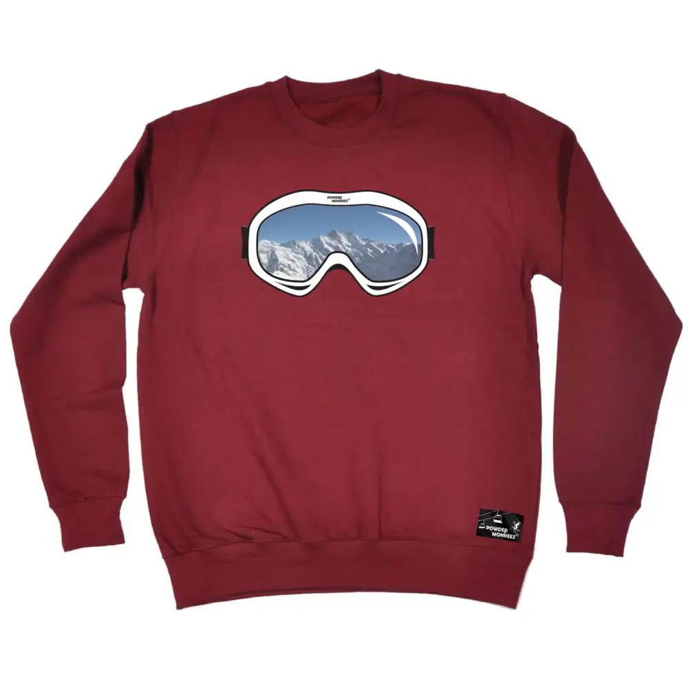 Ski Goggles Graphic Sweatshirt