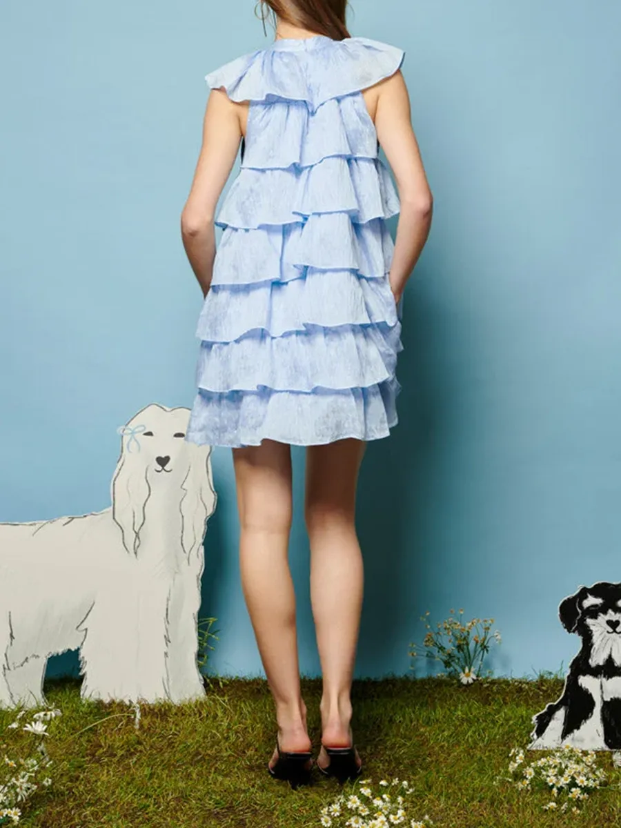 Ruffle Mini Dress