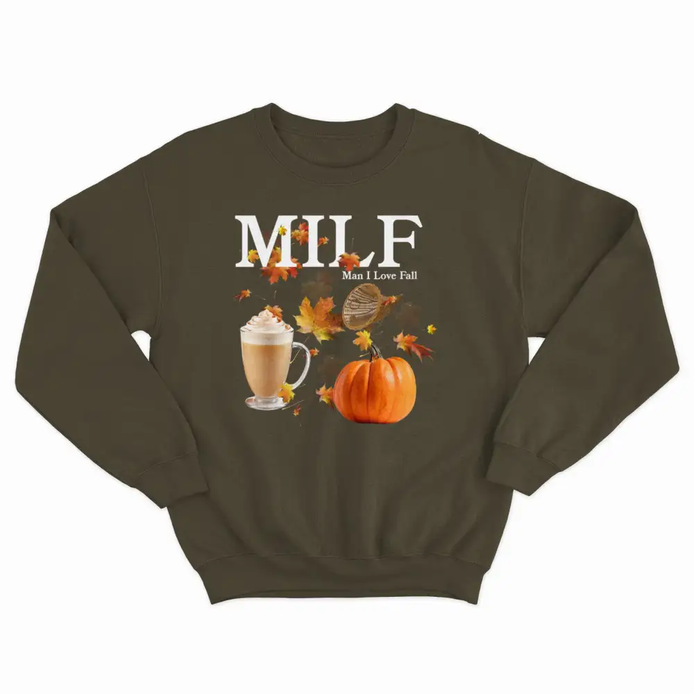 Funny Initials Fleece Crewneck