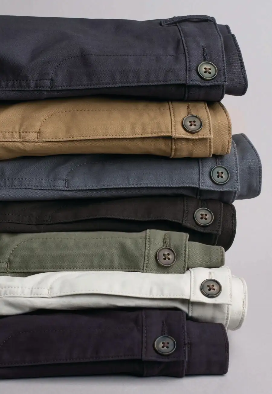 Women's Classic Slim Leg Slim Fit Stretch Chino Trousers