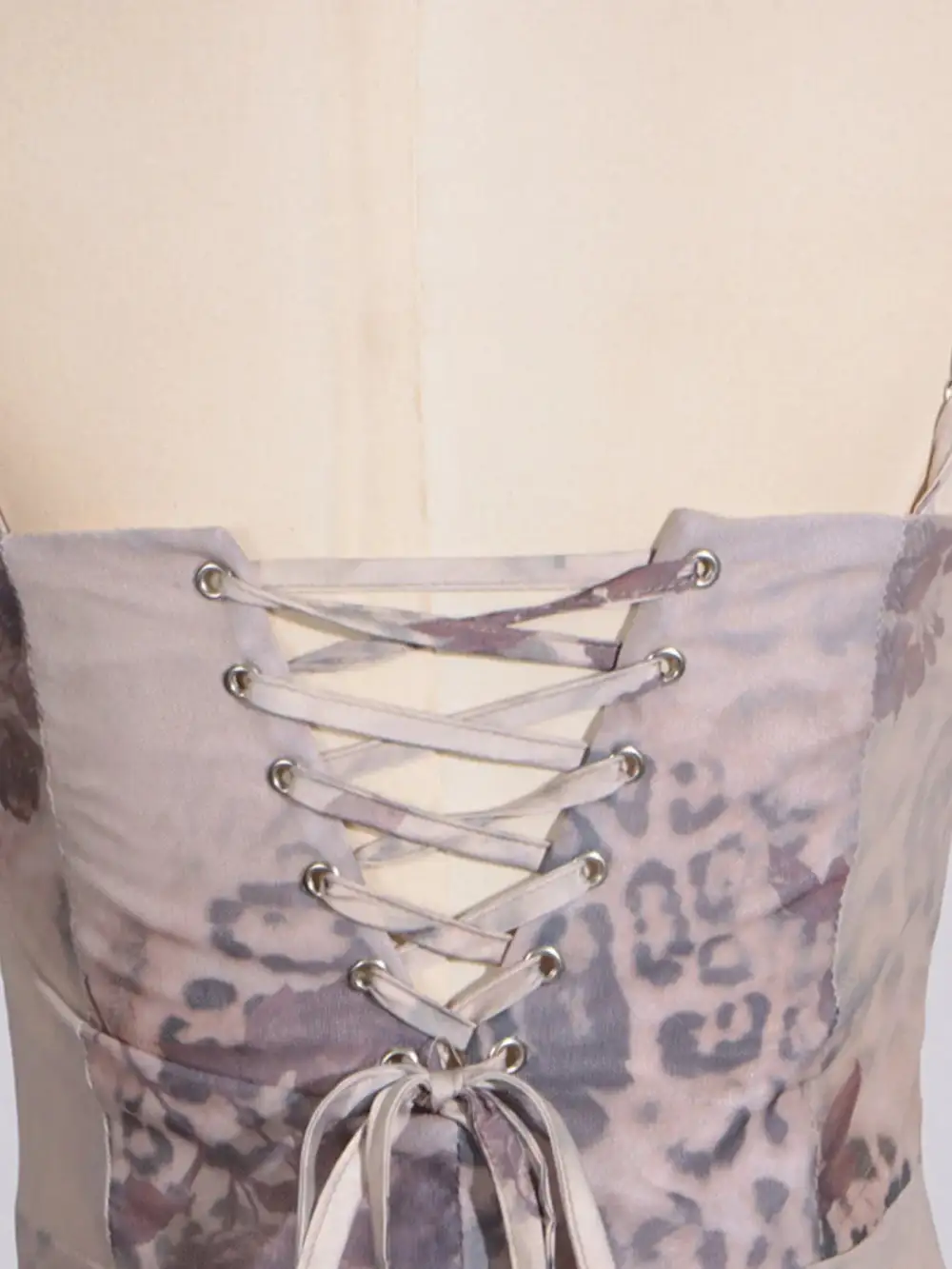 Drape Printed Maxi Dress