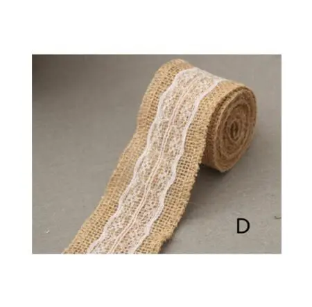 Protective Burlap Lace Ribbon Roll