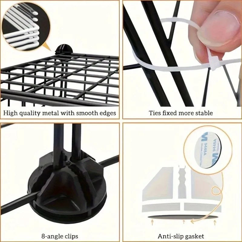 Durable Wire Puppy Playpen with Dividers, Pet Essential for Puppy Training and Play