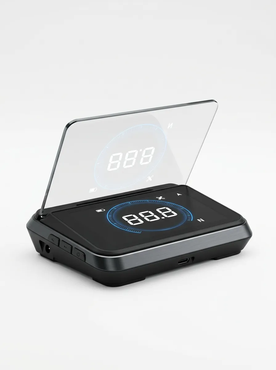 Compact Projection Digital-Speedometer HUD Car HUD Display