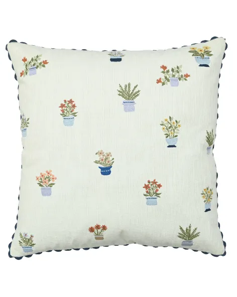 Artisan Profile Cotton Decorative Cushion Cover