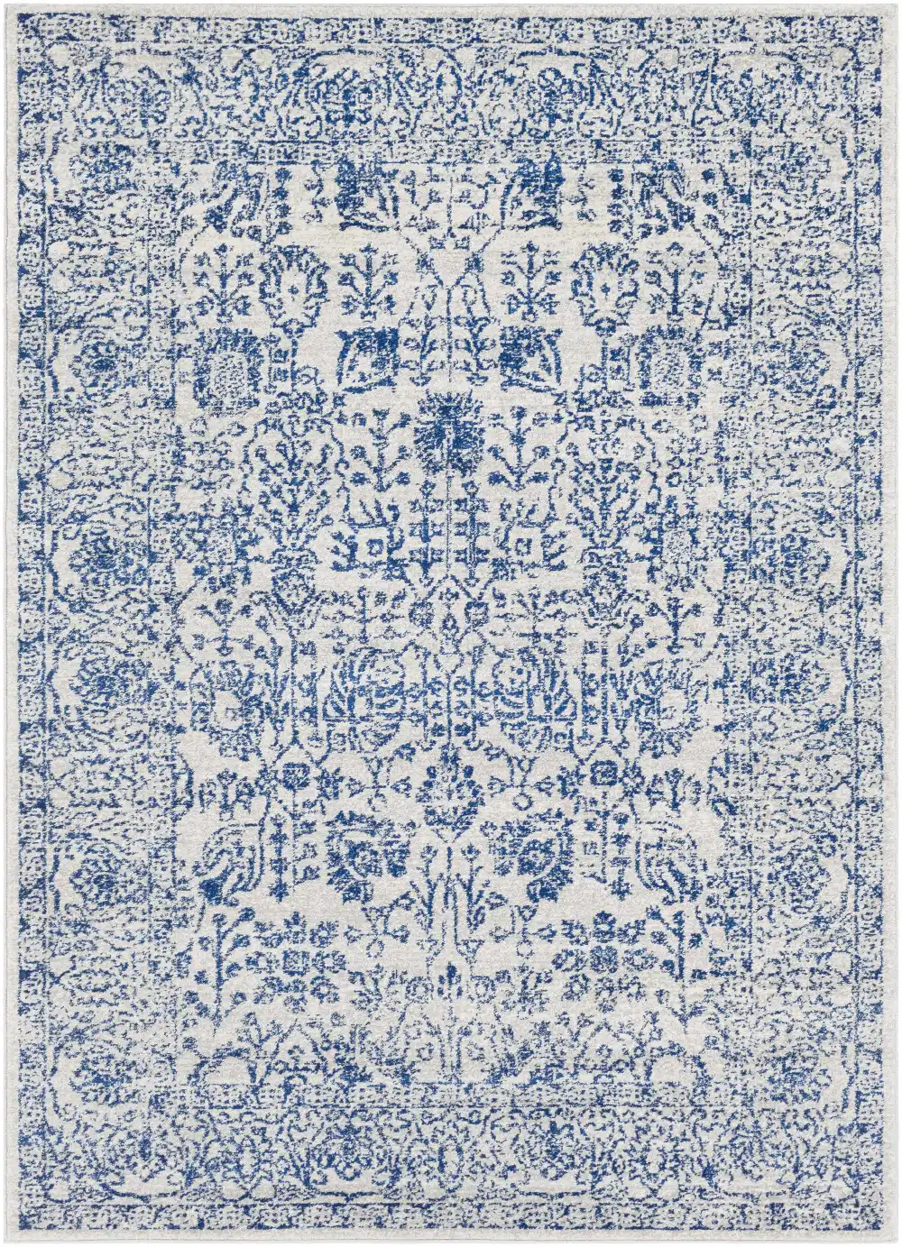 Refined Traditional Polypropylene Area Rug Home Accent